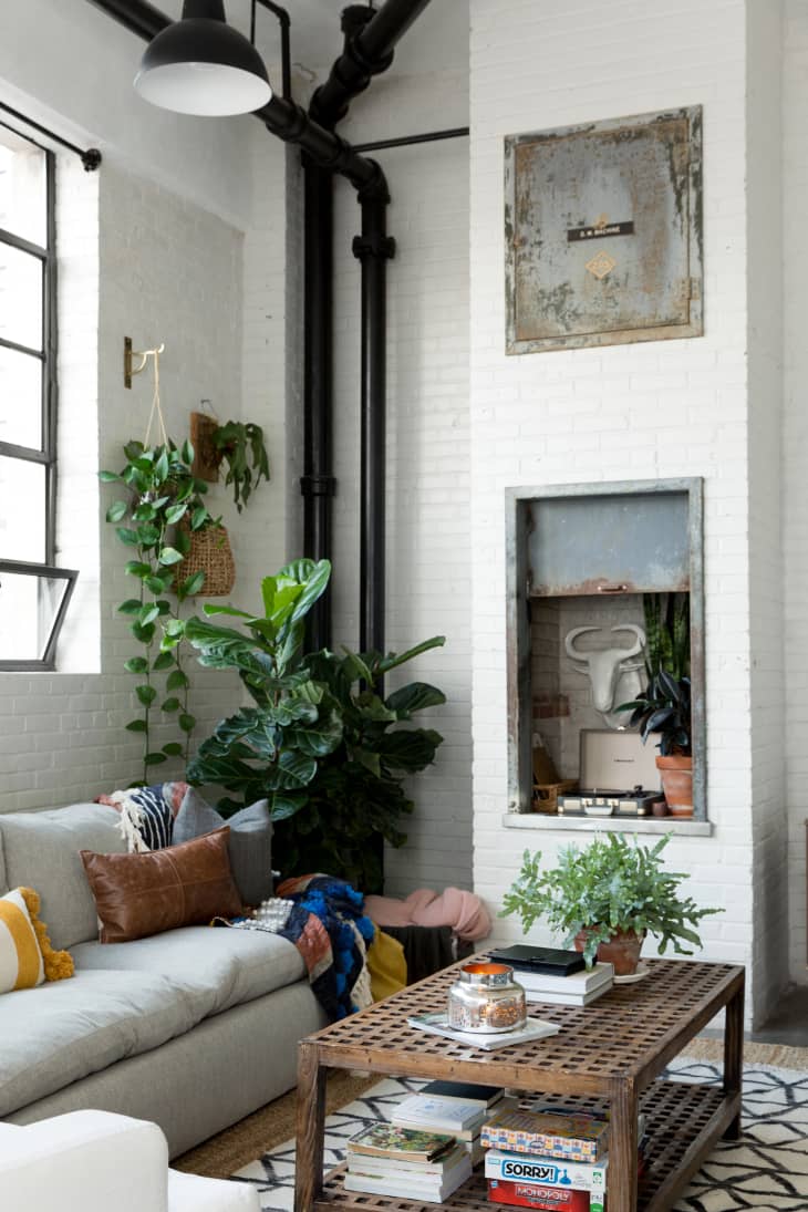 Warm Industrial Rental Apartment Photos | Apartment Therapy